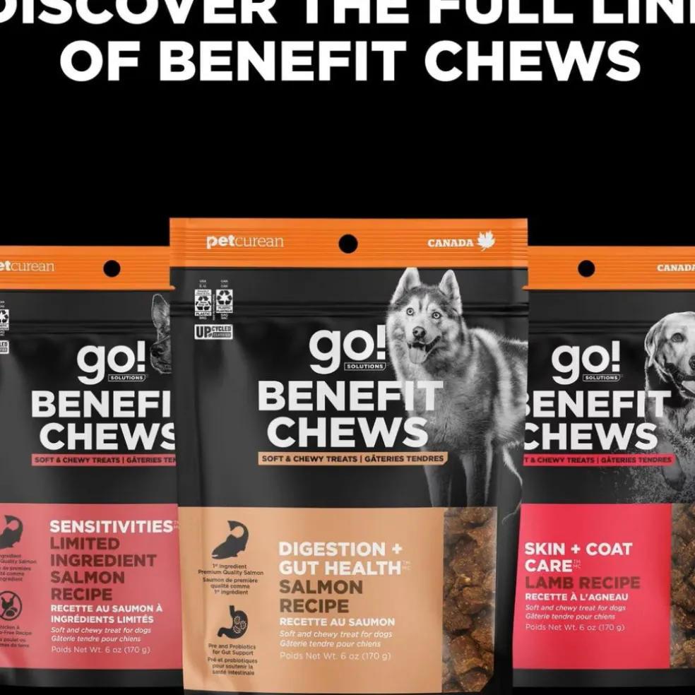 Go! Solutions Benefit Chews Weight Management + Joint Care Chicken Recipe Soft & Chewy Treats for Dogs (6 oz)