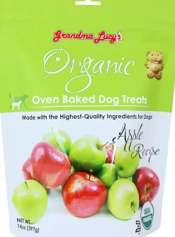 Grandma Lucy's Organic Oven Baked Apple Treats For Dogs (14 oz)