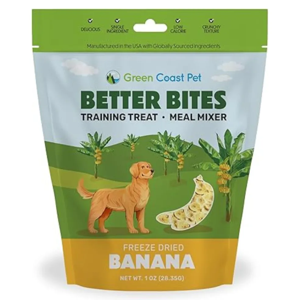 Green Coast Pet Better Bites Freeze Dried Training Treat and Meal Mixer