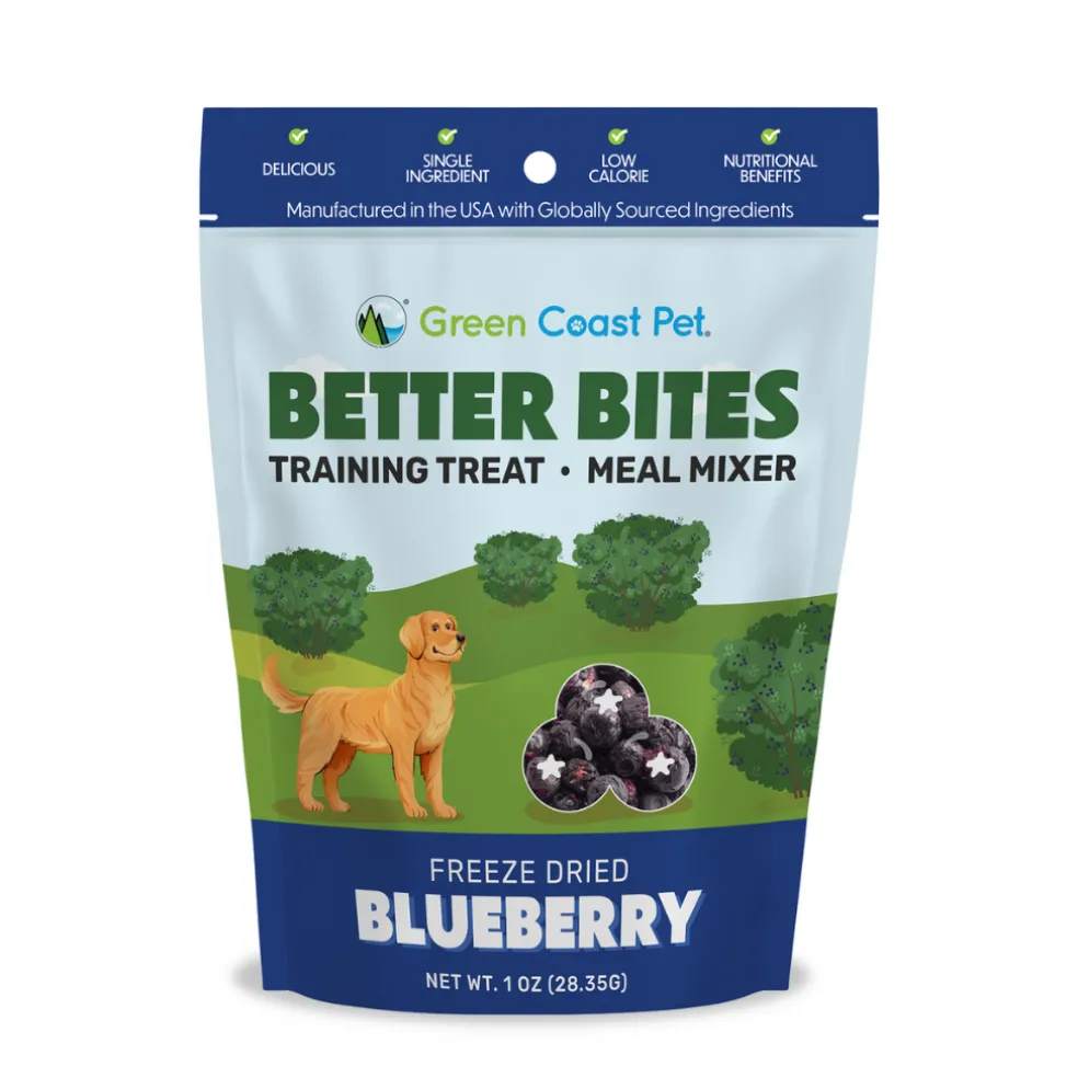 Green Coast Pet Better Bites Freeze Dried Training Treat and Meal Mixer