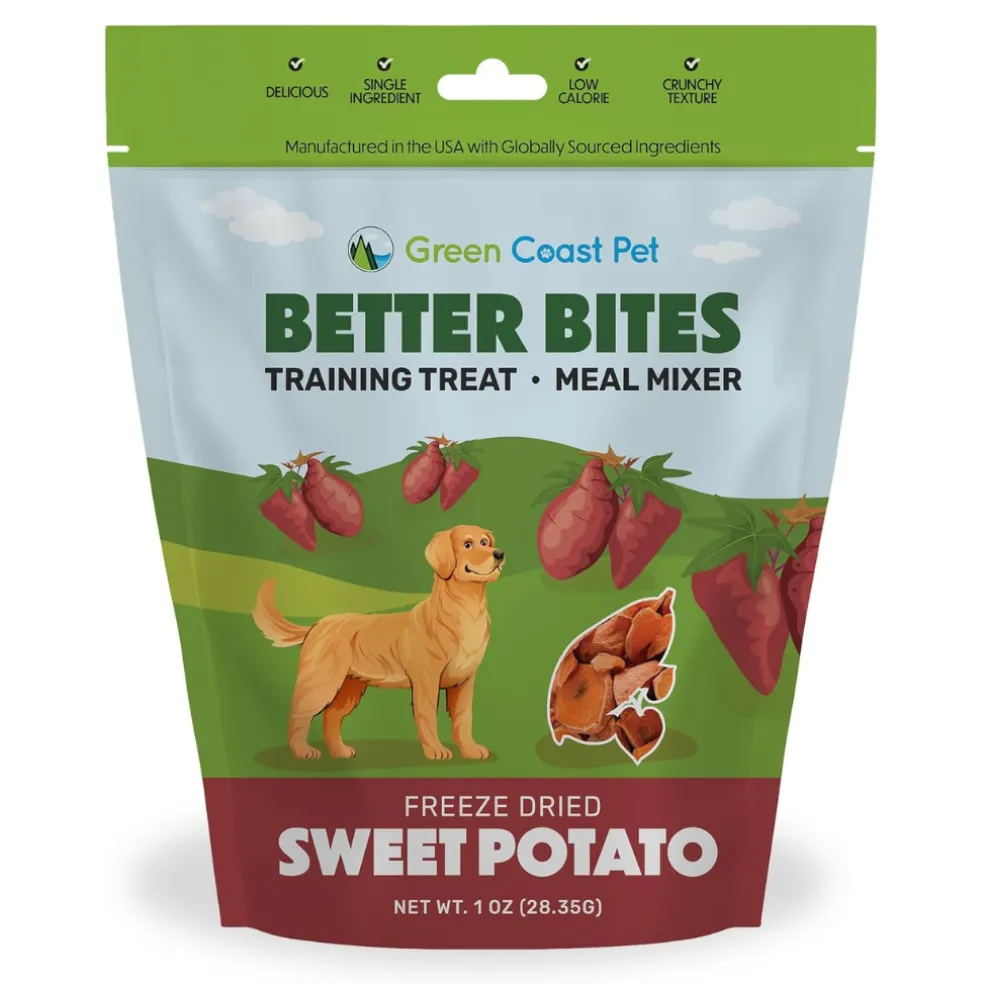 Green Coast Pet Better Bites Freeze Dried Training Treat and Meal Mixer