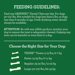 Greenies Aging Care Large Dental Dog Treats, 17 count