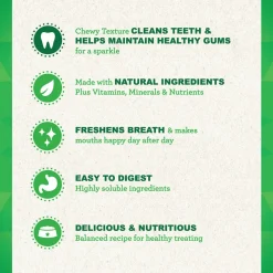 GREENIES Blueberry Large Dental Treats, 8 count
