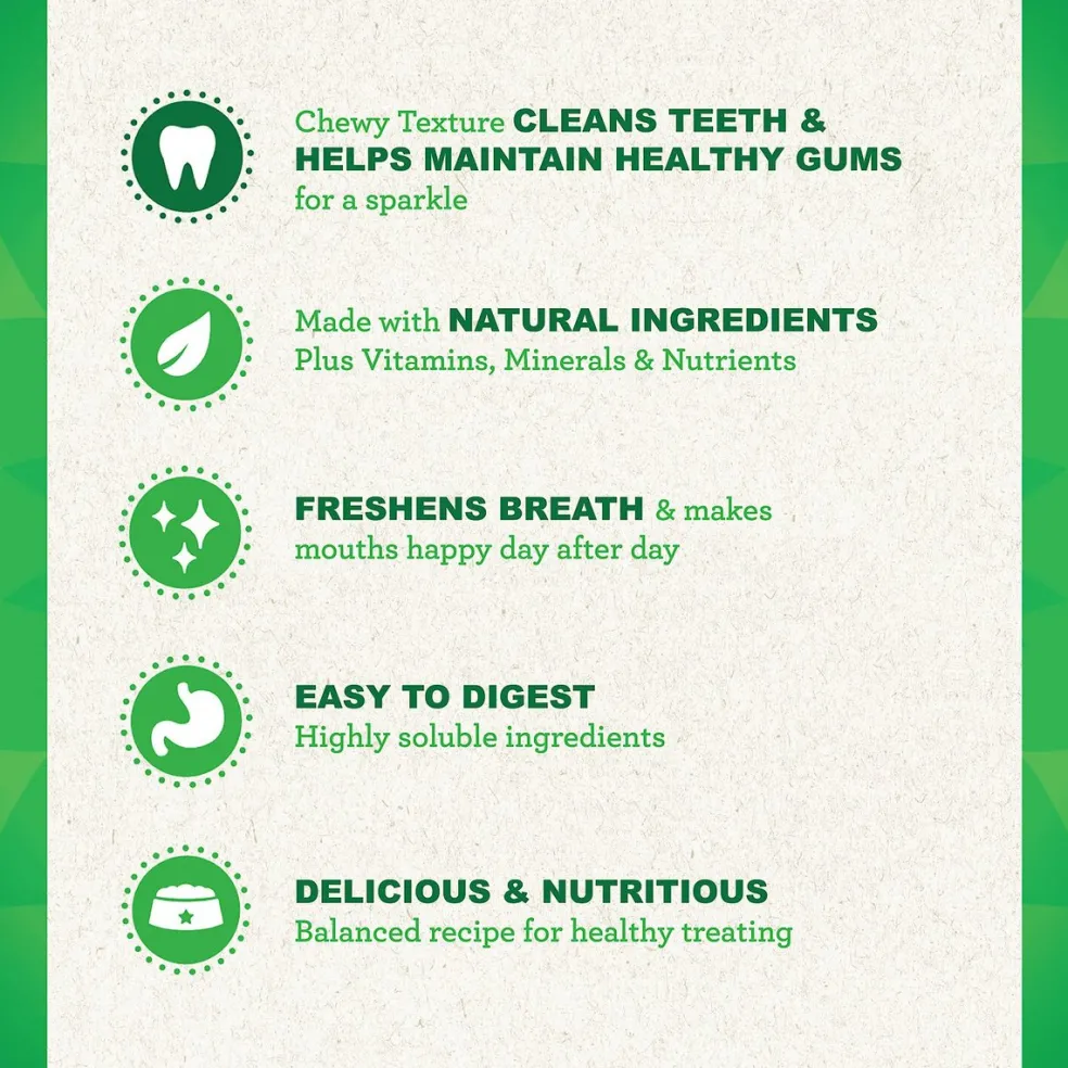 GREENIES Blueberry Large Dental Treats, 8 count