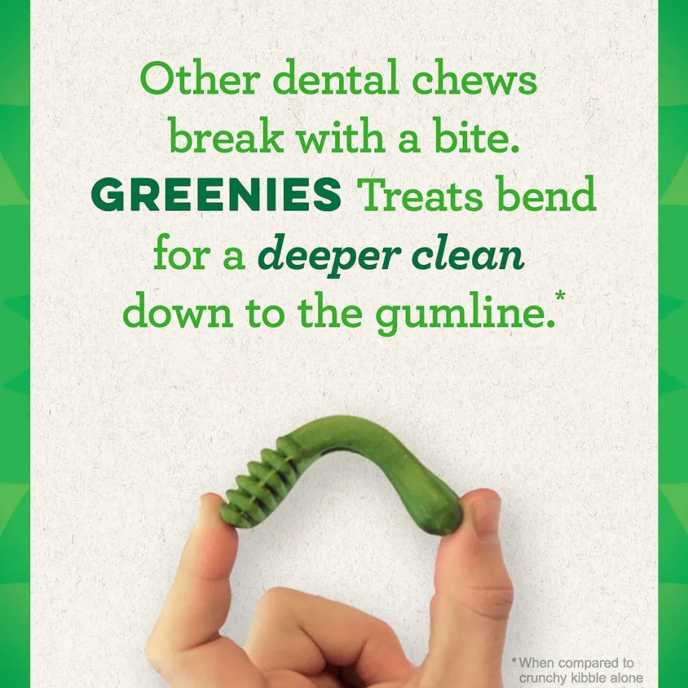 GREENIES Blueberry Large Dental Treats, 8 count