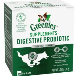 Greenies Digestive Probiotic Clinical Strength Supplements for Dogs