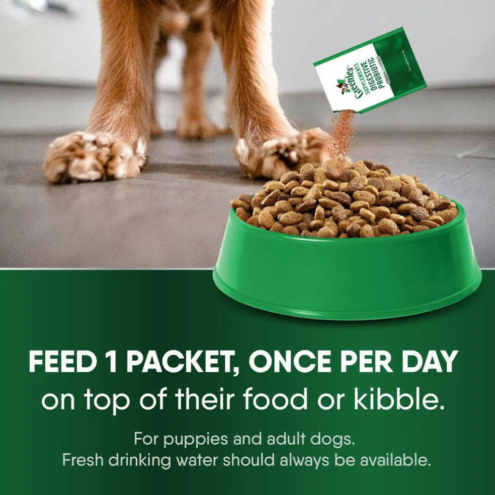 Greenies Digestive Probiotic Clinical Strength Supplements for Dogs
