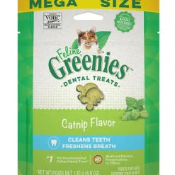Greenies Feline Catnip Flavor Dental Cat Treats