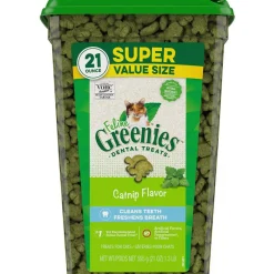 Greenies Feline Catnip Flavor Dental Cat Treats