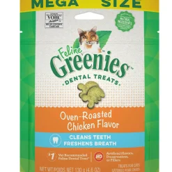 Greenies Feline Oven Roasted Chicken Flavor Dental Cat Treats