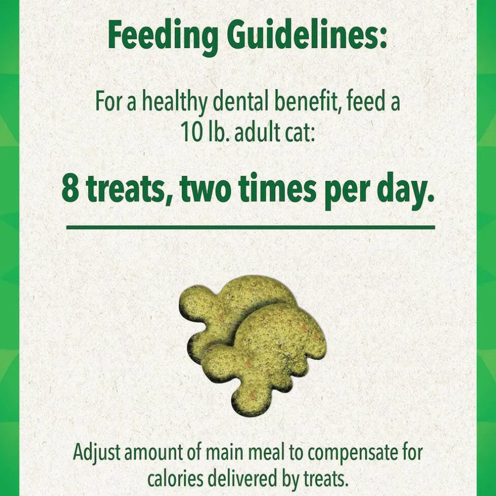 Greenies Feline Oven Roasted Chicken Flavor Dental Cat Treats