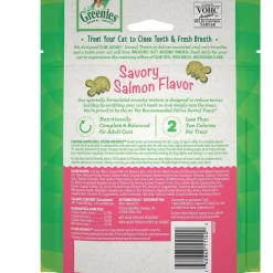 Greenies Feline Savory Salmon Flavor Dental Cat Treats