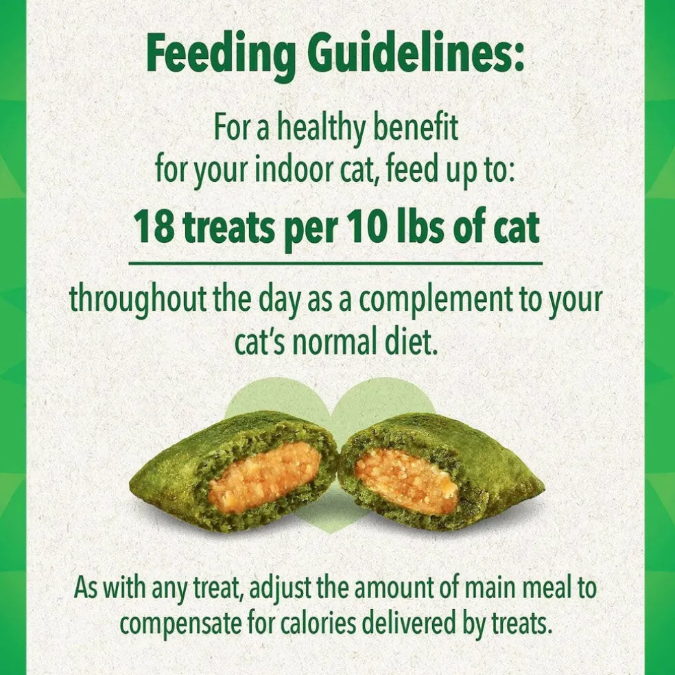 Greenies Feline SmartBites Healthy Indoor Chicken Flavor Cat Treats