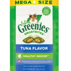 Greenies Feline SmartBites Healthy Indoor Tuna Flavor Cat Treats