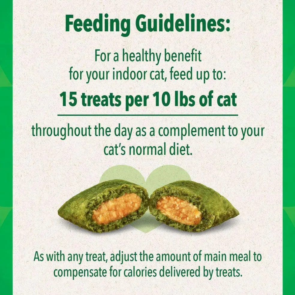 Greenies Feline SmartBites Skin & Fur Chicken Flavor Cat Treats, 2.1-oz
