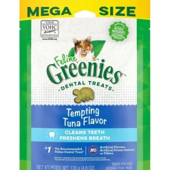 Greenies Feline Tuna Flavor Dental Cat Treats