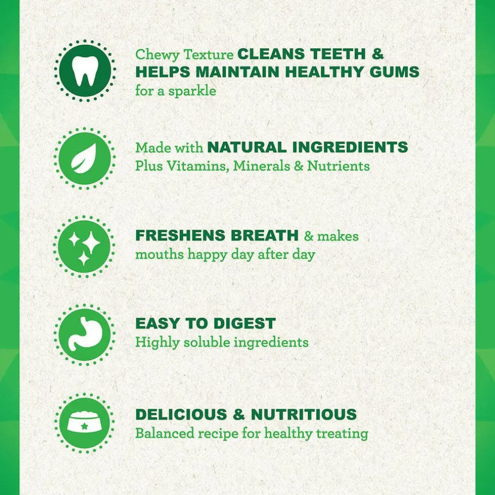 GREENIES Fresh Mint Petite Dental Treats, 20 count