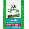 GREENIES Fresh Mint Regular Dental Treats, 12 count
