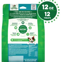 GREENIES Fresh Mint Regular Dental Treats, 12 count