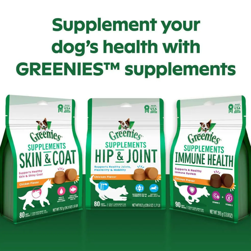 Greenies Hip & Joint Chicken Flavor Supplements for Dogs (30 ct)