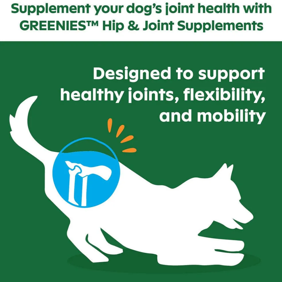 Greenies Hip & Joint Chicken Flavor Supplements for Dogs (30 ct)
