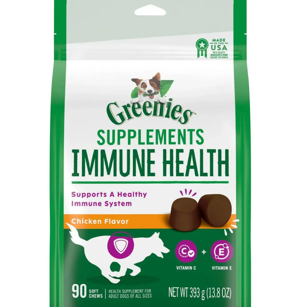 Greenies Immune Health Chicken Flavor Supplements for Dogs