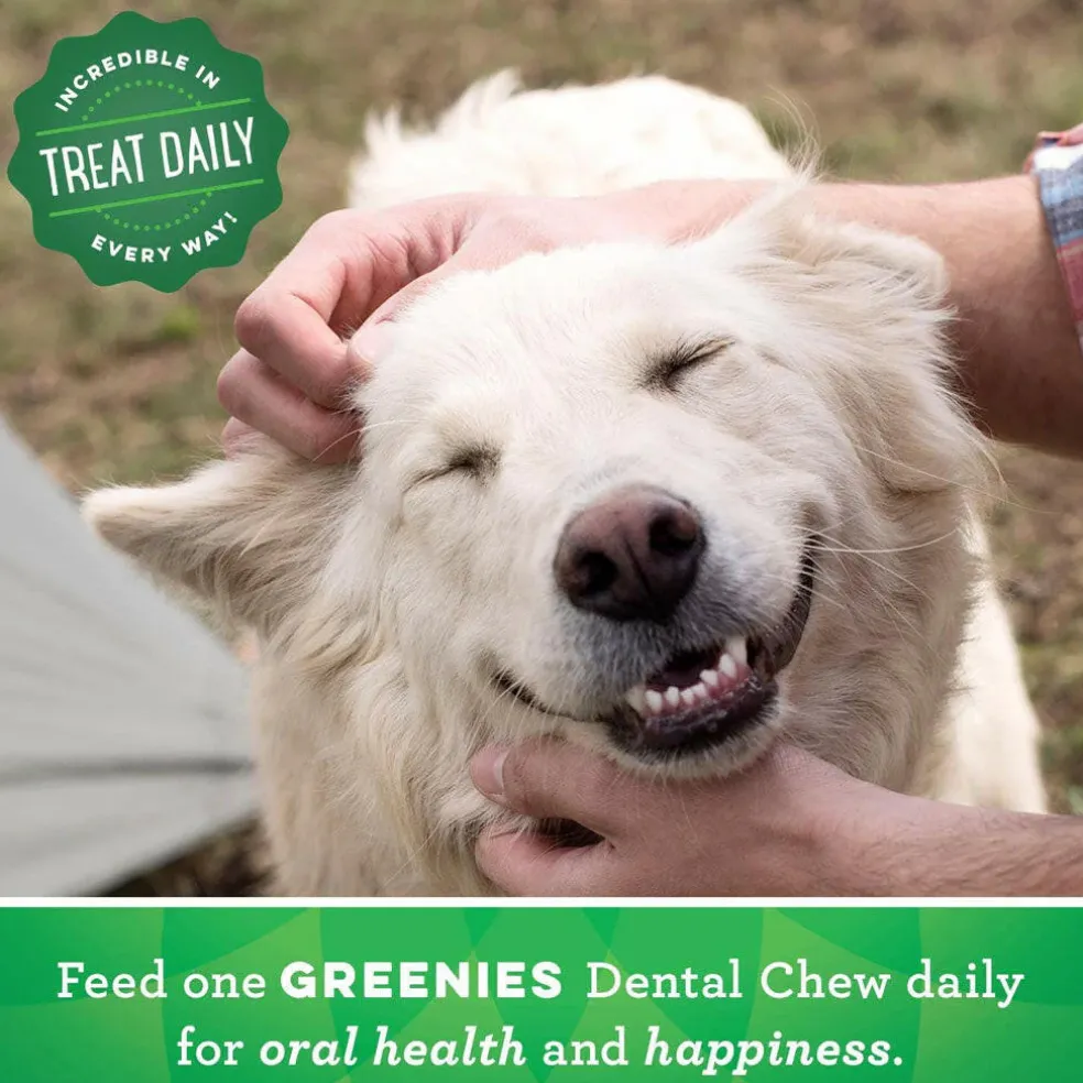 Greenies Original Dental Chews for Dogs, Treat-Pak, Teenie