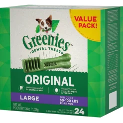 Greenies Original Dental Chews for Dogs, Treat-Pak, Large