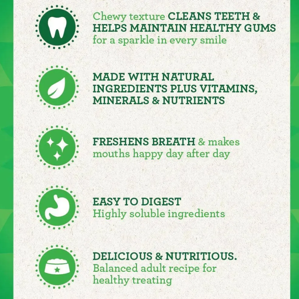 Greenies Original Dental Chews for Dogs, Treat-Pak, Large
