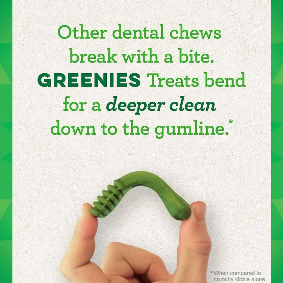Greenies Original Dental Chews for Dogs, Treat-Pak, Regular
