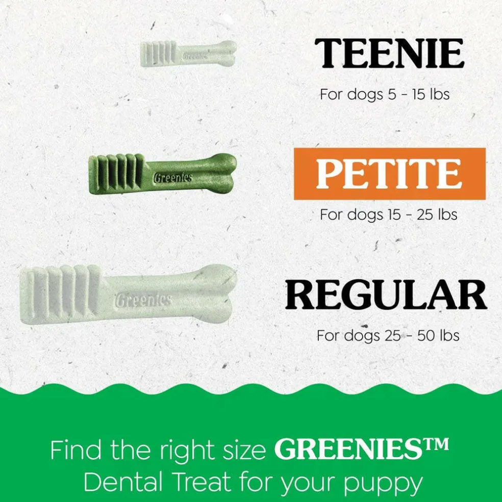 Greenies Petite Puppy Dental Dog Treats