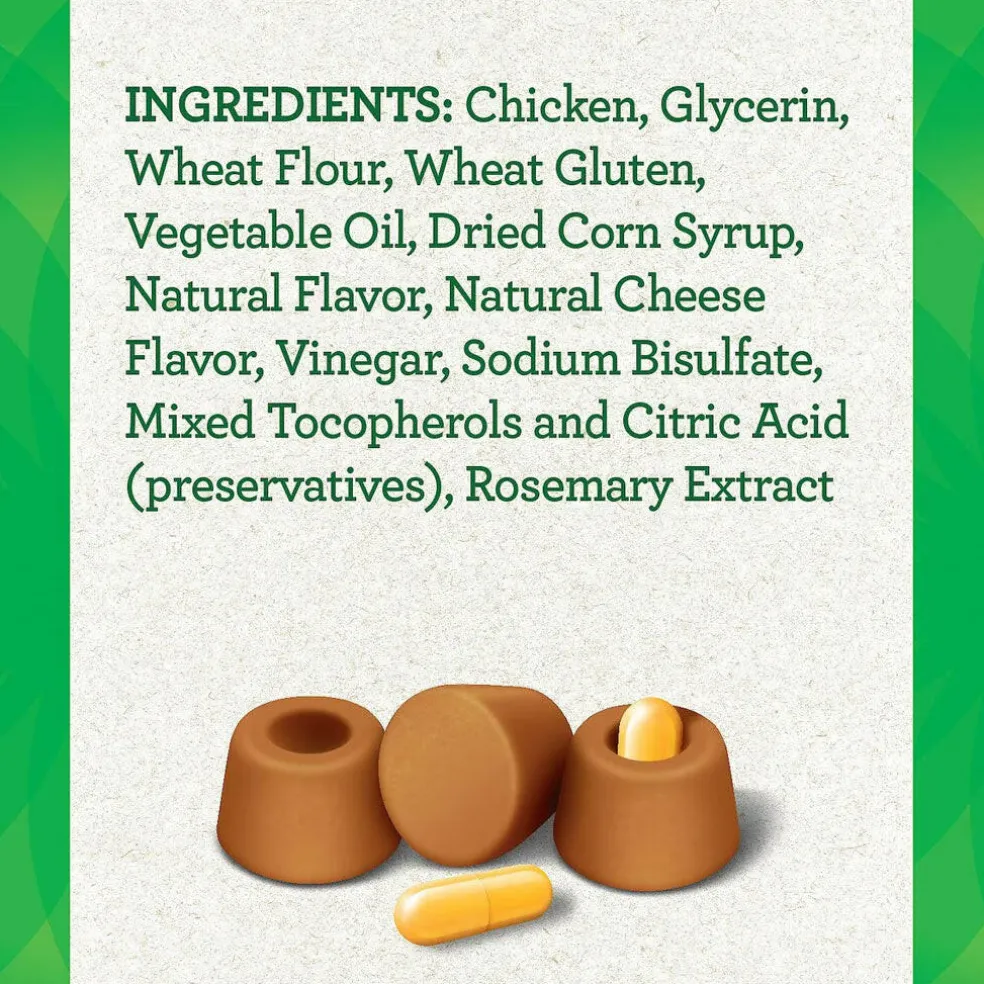 Greenies Pill Pockets Cheese Flavor Treats for Dogs, Tablet Size
