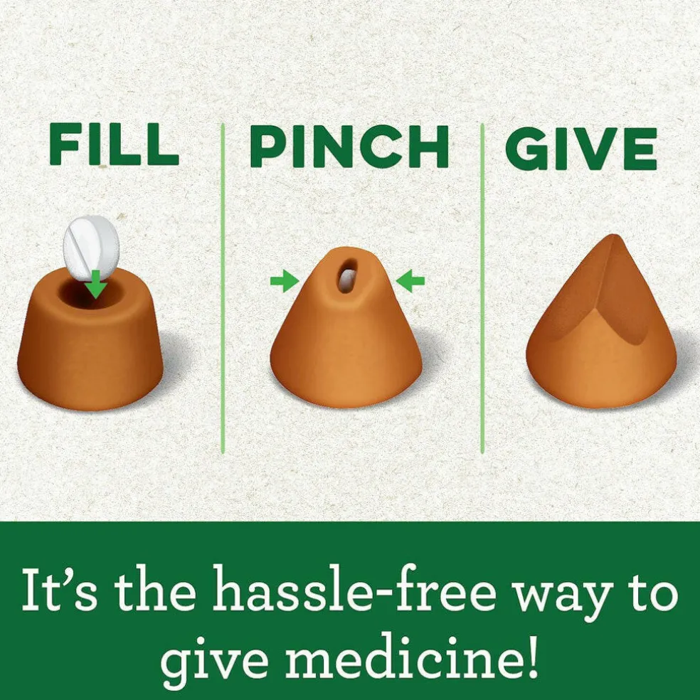 Greenies Pill Pockets Cheese Flavor Treats for Dogs, Tablet Size