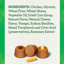 Greenies Pill Pockets Cheese Flavor Treats for Dogs, Capsule Size