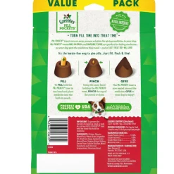 Greenies Pill Pockets Hickory Smoke Flavor Treats for Dogs, Capsule Size