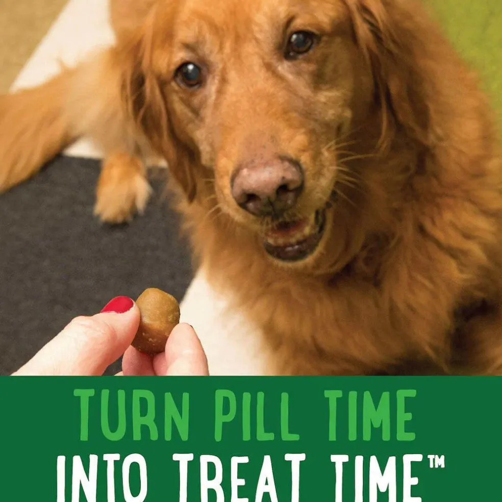 Greenies Pill Pockets Hickory Smoke Flavor Treats for Dogs, Capsule Size