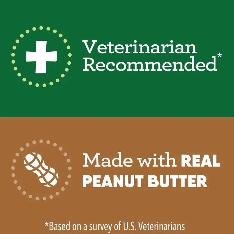 Greenies Pill Pockets Peanut Butter Flavor Treats for Dogs, Capsule Size