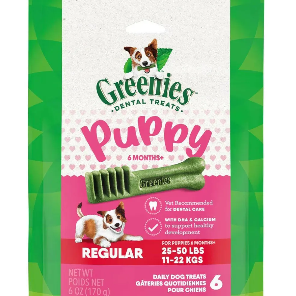 Greenies Regular Puppy Dental Dog Treats