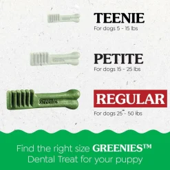 Greenies Regular Puppy Dental Dog Treats