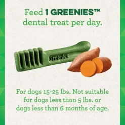 GREENIES Sweet Potato Regular Dental Treats