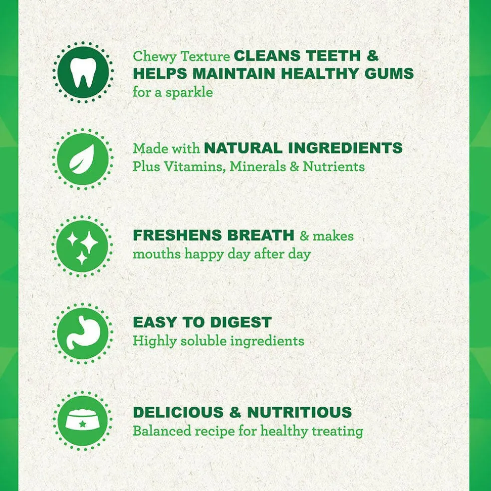 Greenies Teenie Blueberry Dental Dog Chews, 43 Count