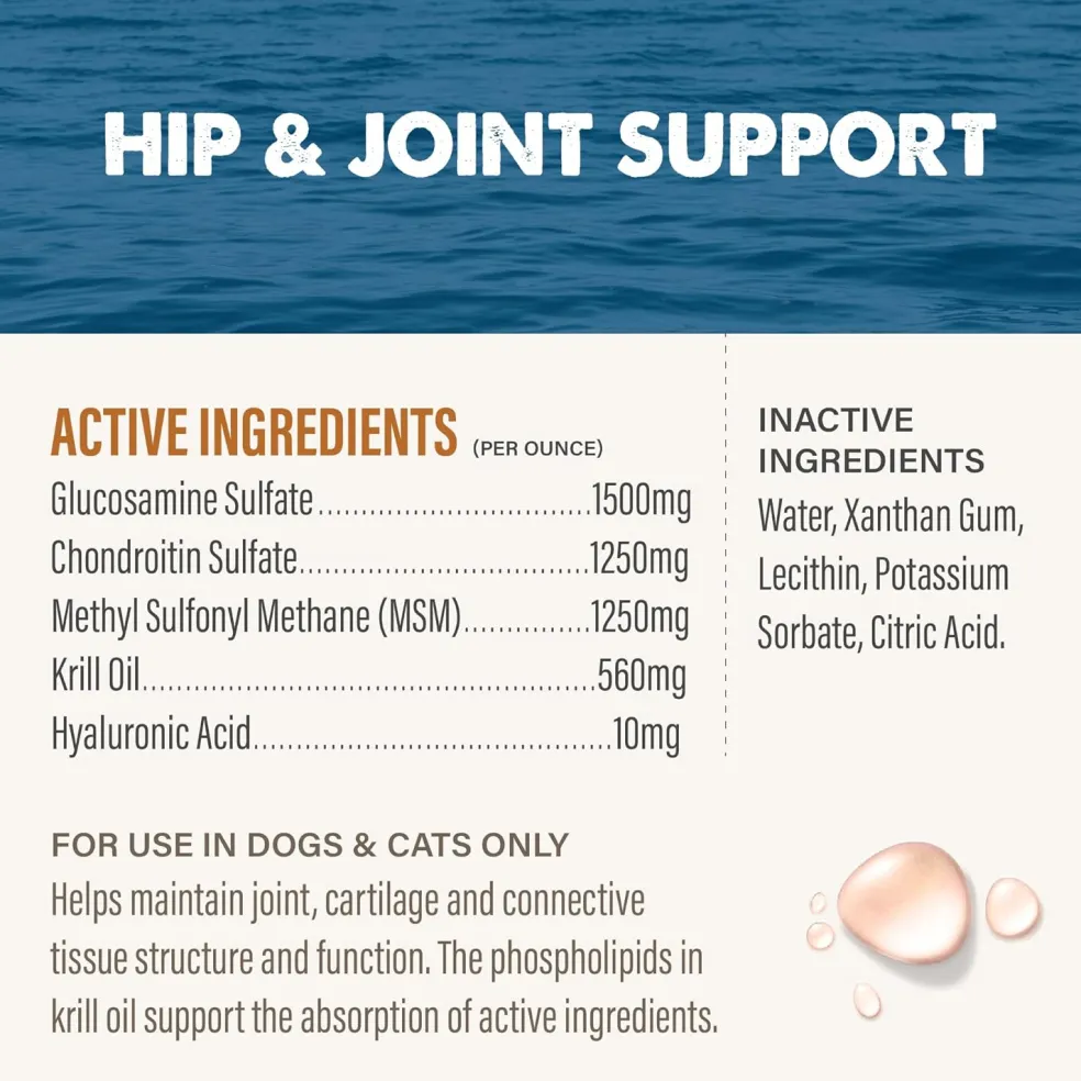 Grizzly Joint Aid Supplement For Dogs & Cats