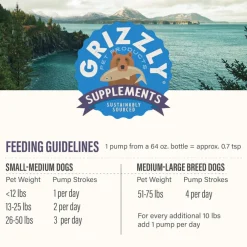 Grizzly Senior Supplement for Dogs & Cats 7+ Years
