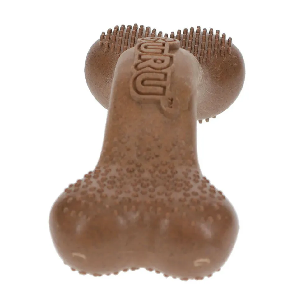 GURU Bone Dog Toy Bacon, Medium
