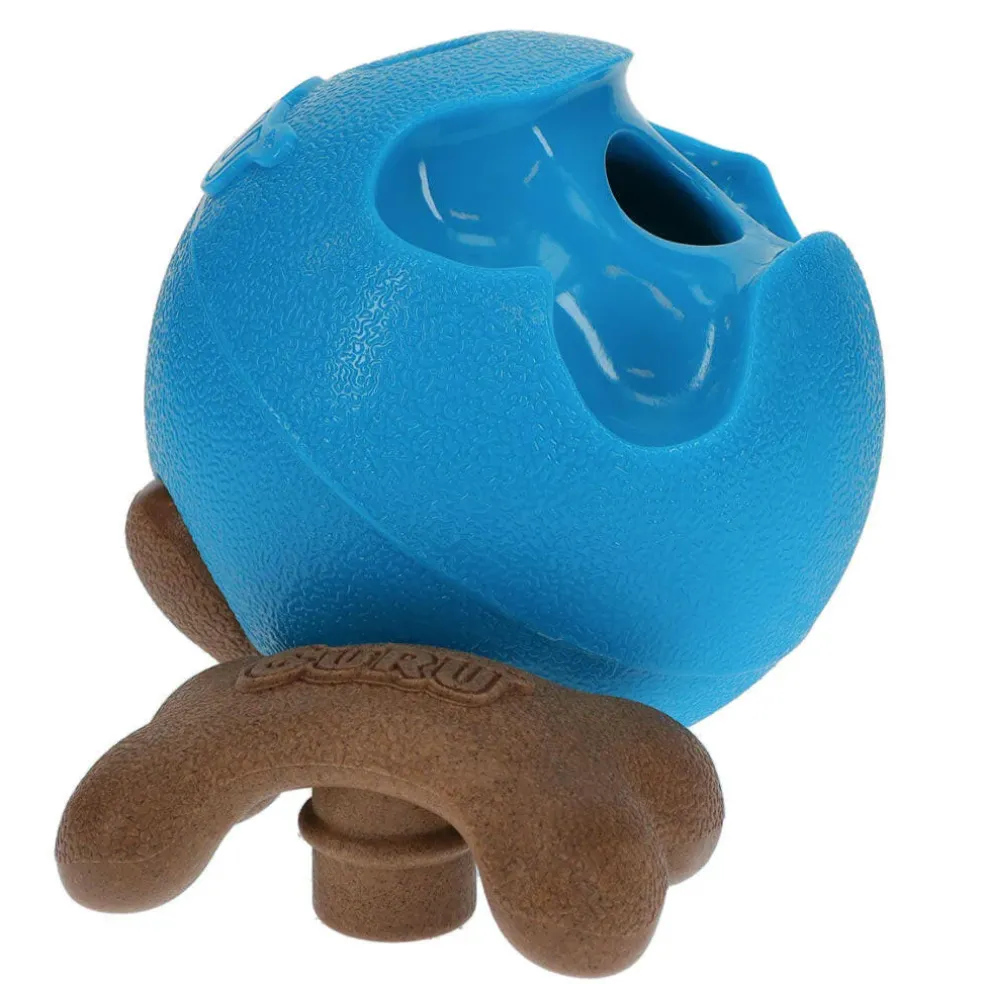GURU Busy Ball Treat Dispenser Dog Toy, Medium