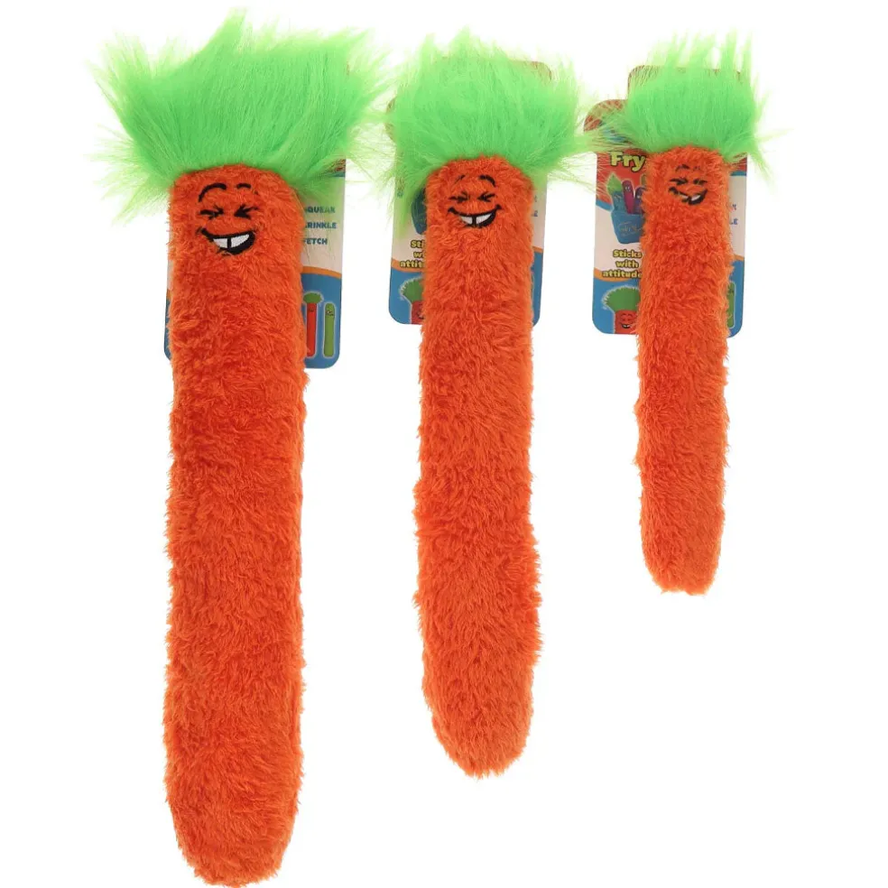 GURU Fry Guys Plush Dog Toy, Jerry
