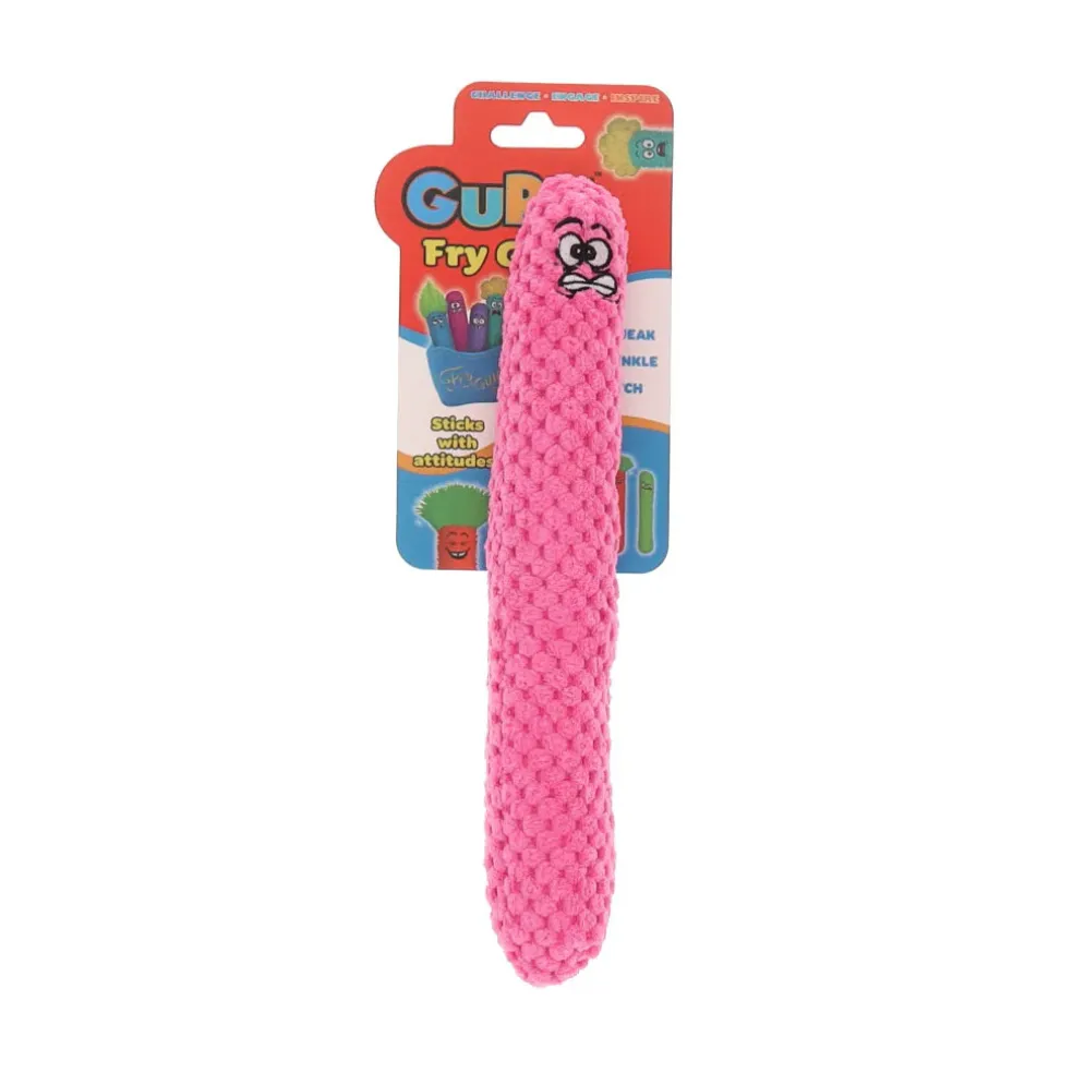 GURU Fry Guys Plush Dog Toy, Suzy