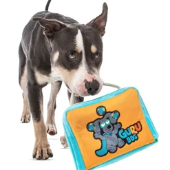 GURU Fun Box Plush Puzzle Bag Dog Toy