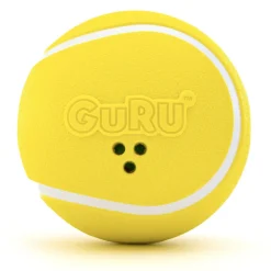 GURU Giggling Tennis Ball Dog Toy, Large