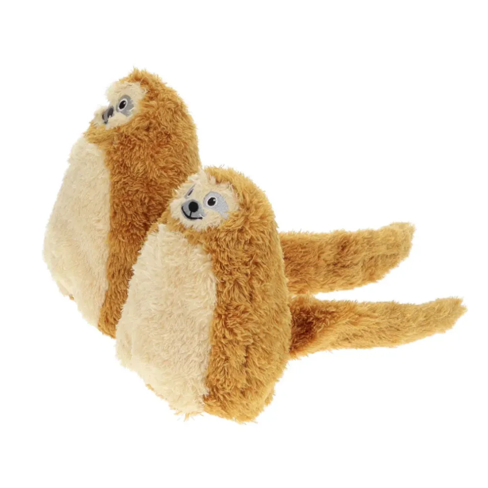 GURU Hide-A-Tail Plush Puzzle Dog Toy, Sloth